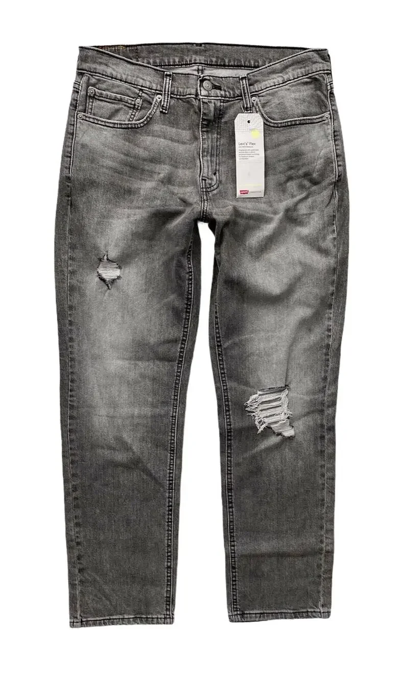 Levi's Jeans Nwt 541 Athletic Taper Fit Overboard Destructed 181810553 37 x 36
